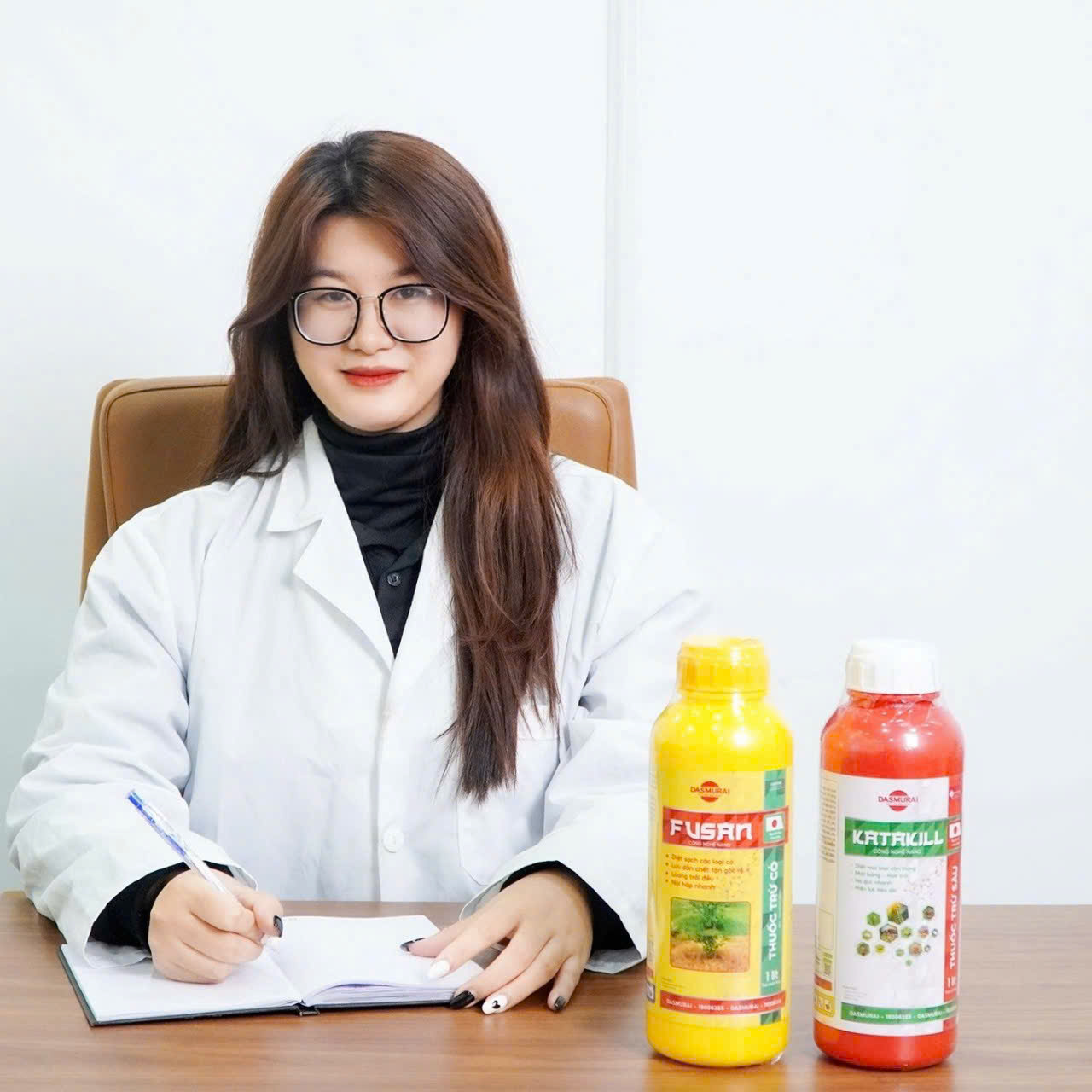 Chân dung thạc sĩ Đào Thị Lê làm việc tại Dasmurai